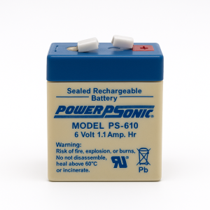 AGM 6V 1.1Ah modelo PS-610 de Power Sonic