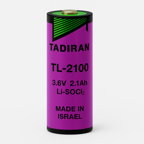 Batería Tadiran TL-2100 3.6V tipo AA para sensores y telecomunicaciones