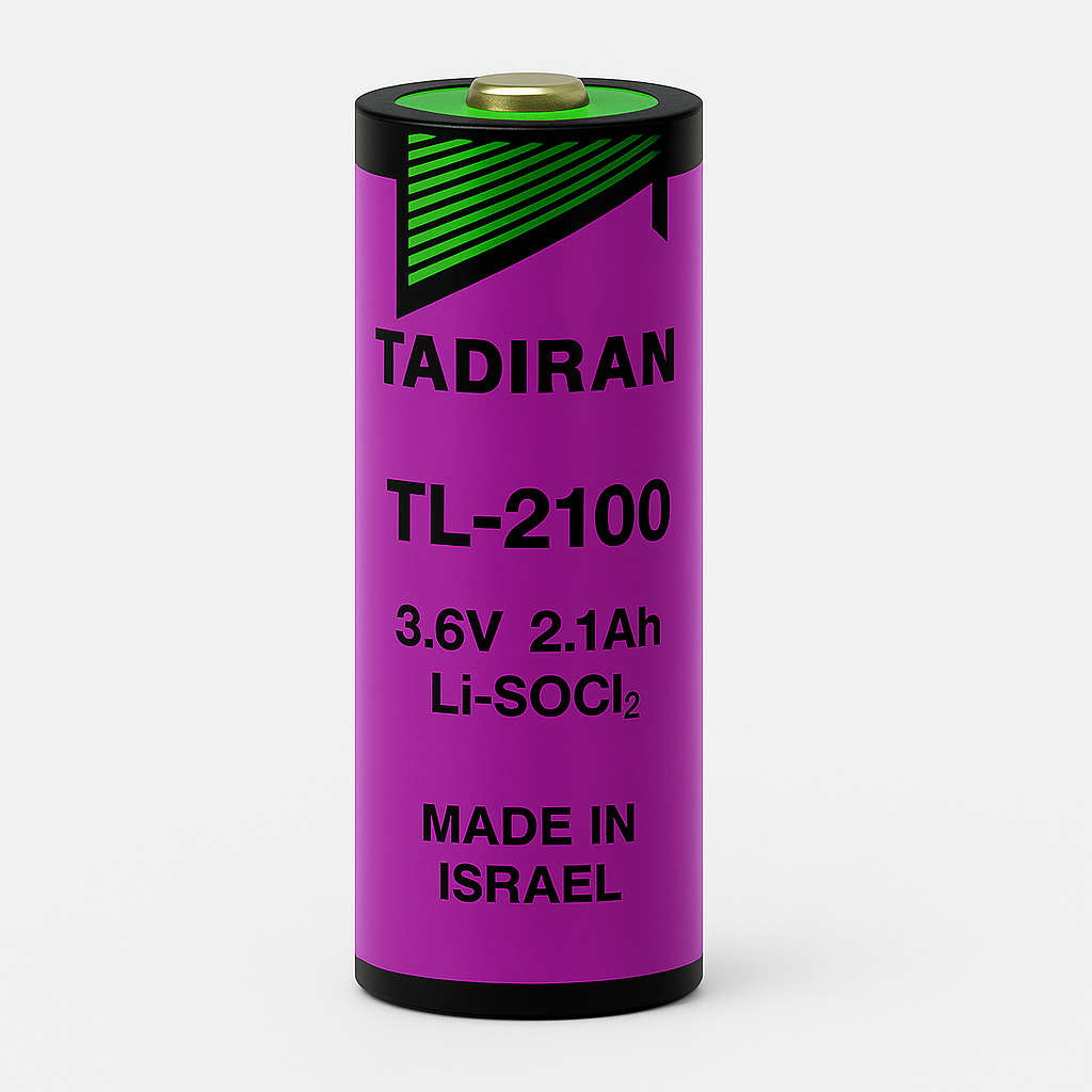 Batería de Litio Tadiran TL-2100 3.6V 2.1Ah Tipo AA