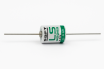 Batería de Litio SAFT LS14250 AX 3.6V 1.2Ah Tipo 1/2AA con terminales axiales