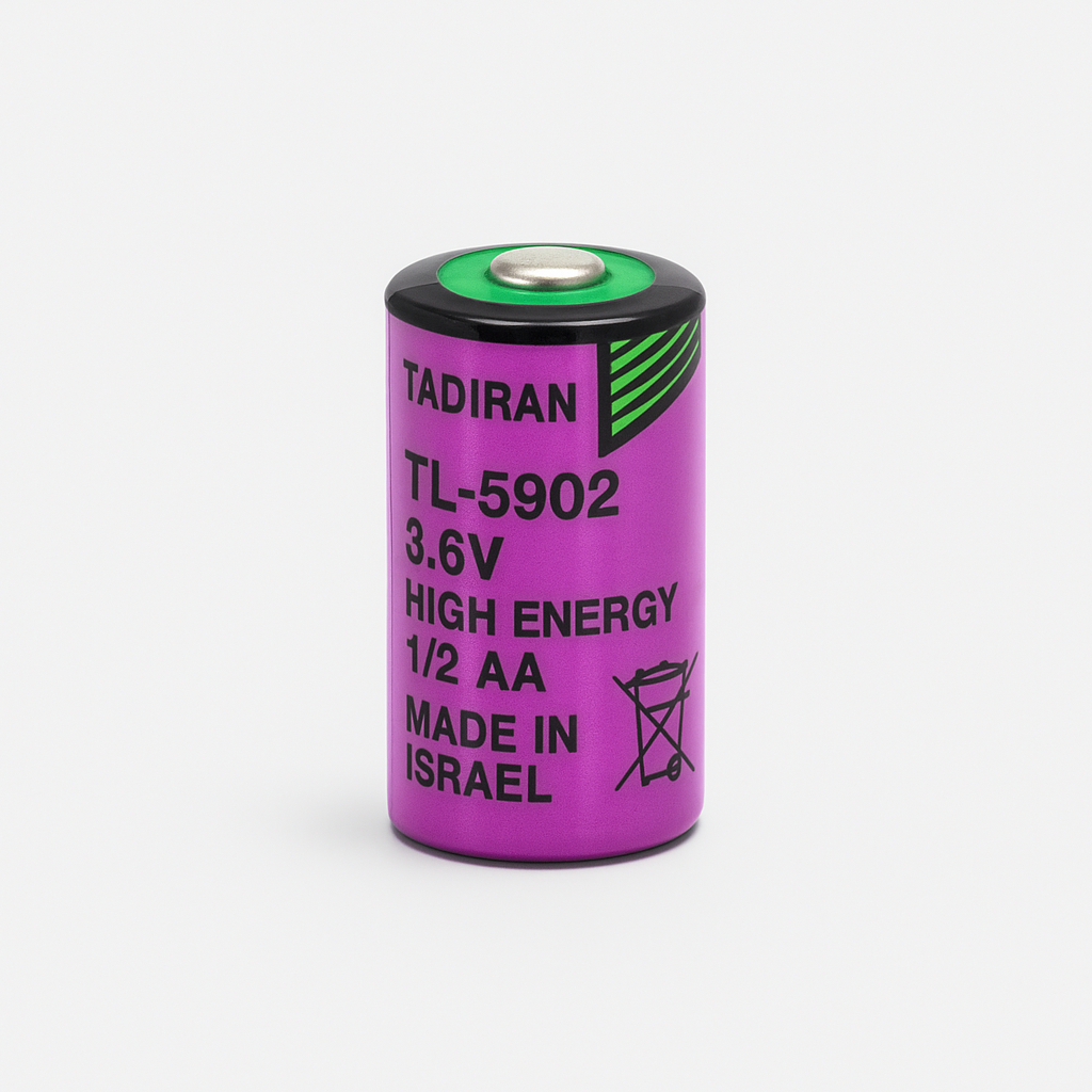 Batería de Litio Tadiran TL-5902 3.6V 1.2Ah Tipo 1/2AA
