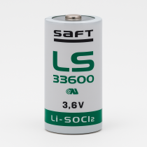 Pila de Litio SAFT LS33600 3.6V 17.5Ah Tipo D Industrial