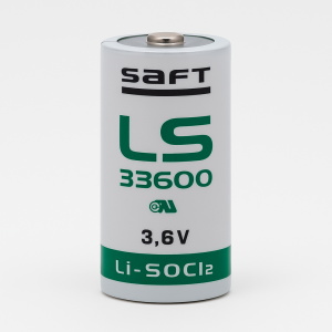 Batería de litio SAFT LS33600 3.6V 17.5Ah tipo D para industria y sensores