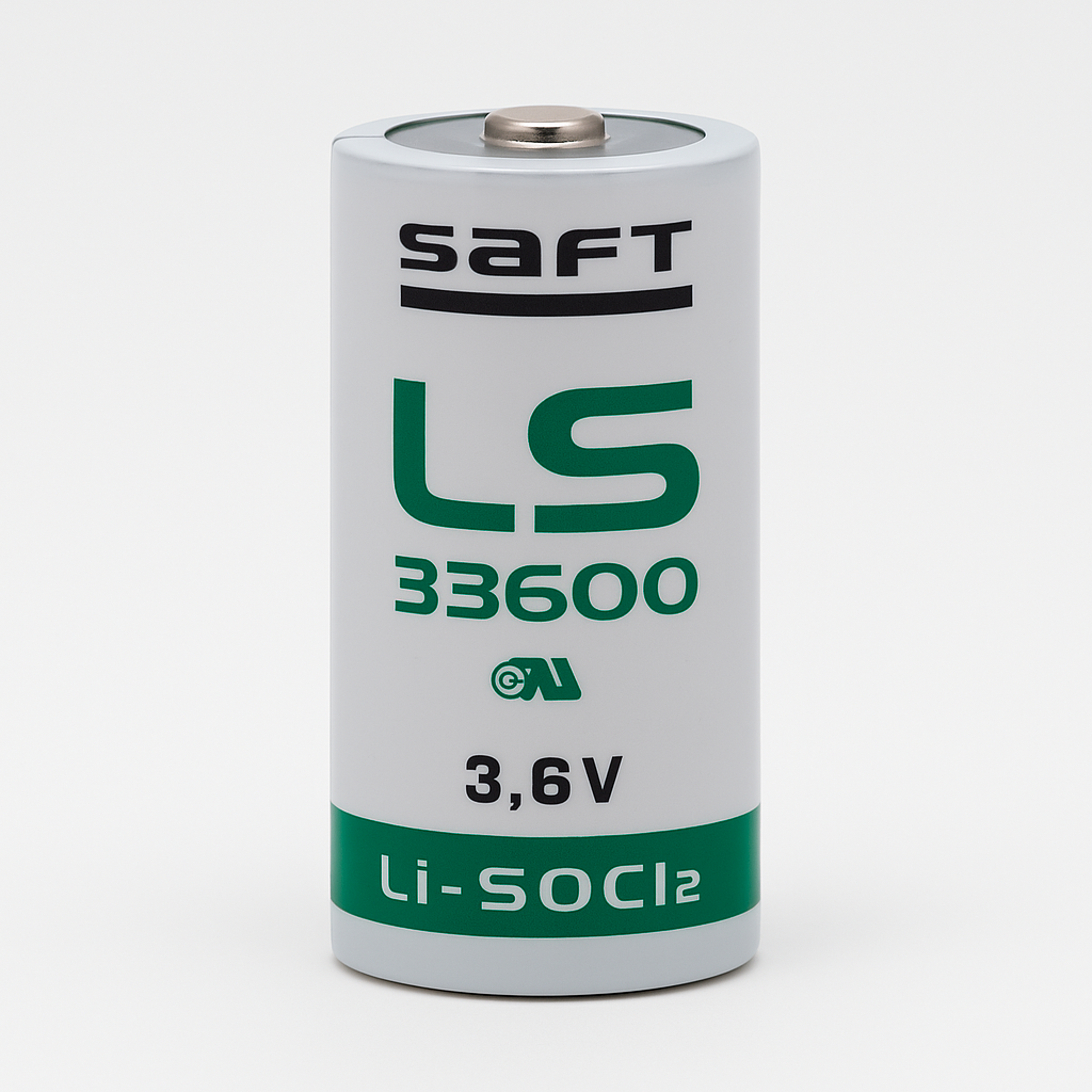 Batería de Litio SAFT LS33600 3.6V 17.5Ah Tipo D Industrial