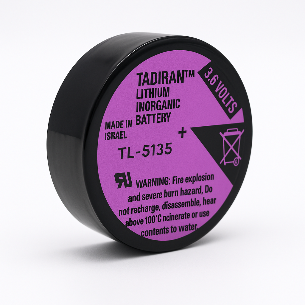 Pila de Litio TL-5135 3.6V 1.7Ah Formato 1/6 D – Tadiran