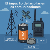 📡 El impacto de las pilas en las comunicaciones: la energía que nunca ves, pero siempre necesitas
