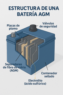 ⚙️ Baterías AGM: ¿Qué hay dentro, de dónde vienen y hacia dónde van?