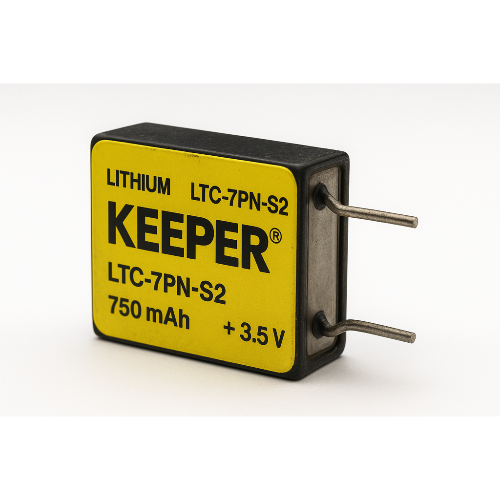Batería LTC-7PN-S2 3.6V 750mAh Litio Cloruro de Tionilo – EaglePicher