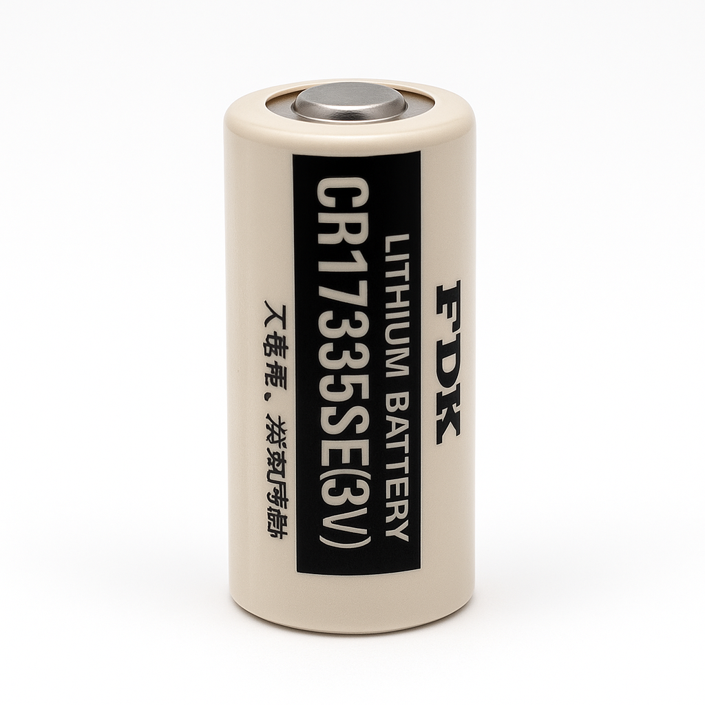 Pila de Litio FDK CR17335 Li-MnO₂ 3.0V 1650mAh Tamaño 2/3 A
