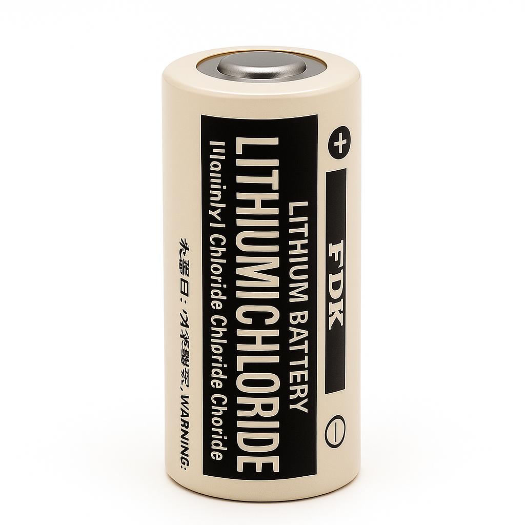 Pila de litio FDK CR17450SE 3.0 V 2400 mAh Tamaño 4/5 A  Litio-Manganeso Dióxido (Li-MnO₂)