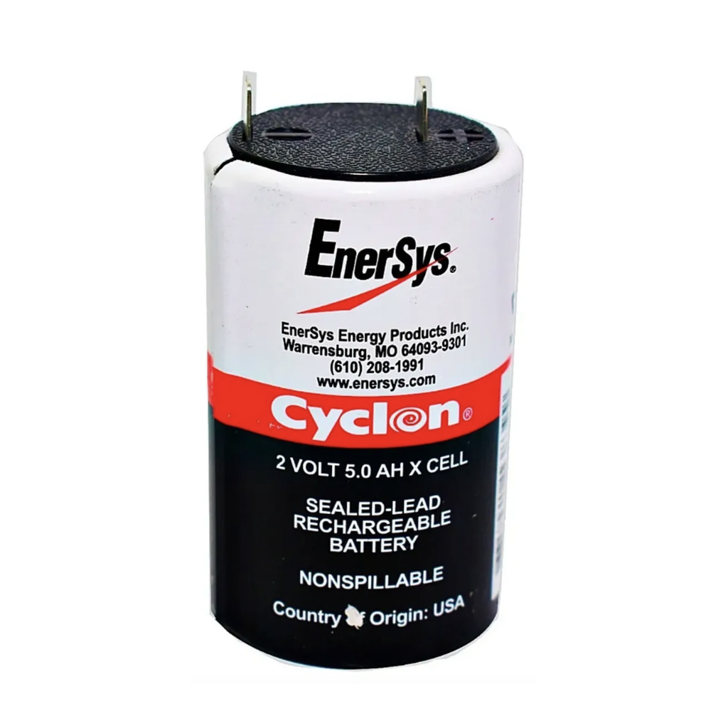 Pila Sellada Cyclon 0800-0004 2.0V 5Ah Formato X – EnerSys Pure Lead AGM