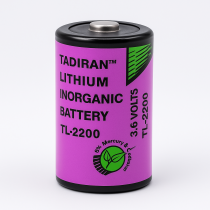 Pila Tadiran TL-2200 de 3.6V y 7.2Ah Tamaño C Alta Duración