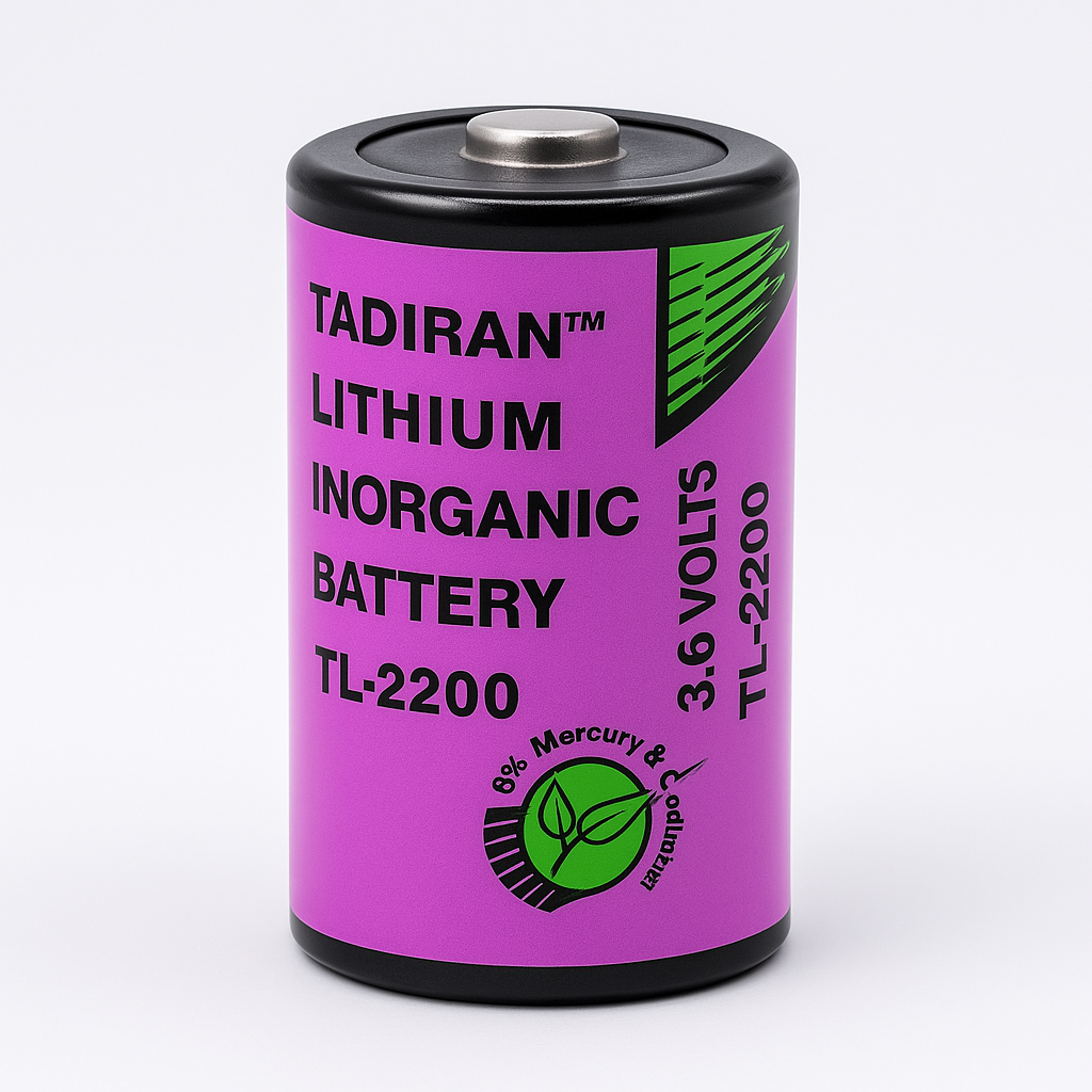 Pila Tadiran TL-2200 de 3.6V y 7.2Ah Tamaño C Alta Duración