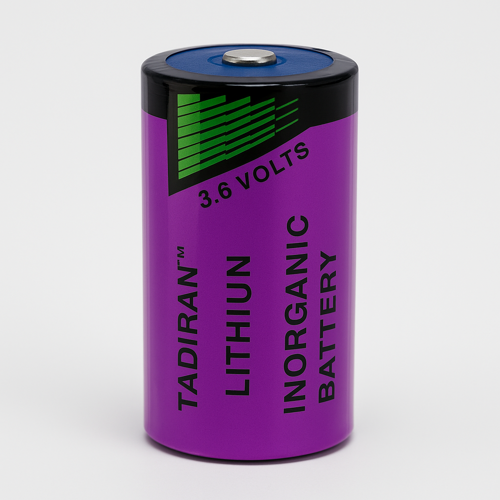 Pila de litio Tadiran TL-2300 de Litio 3.6V 16.5Ah Tipo D Industrial