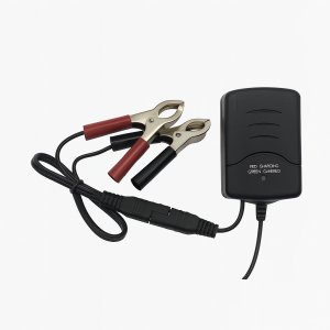 Cargador Power-Sonic PSC-121000ACX con pinzas tipo cocodrilo para baterías selladas de 12V