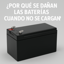 ⚠️ ¿Por qué se dañan las baterías recargables cuando no se usan ni se recargan?