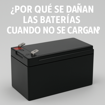 ⚠️ ¿Por qué se dañan las baterías recargables cuando no se usan ni se recargan?