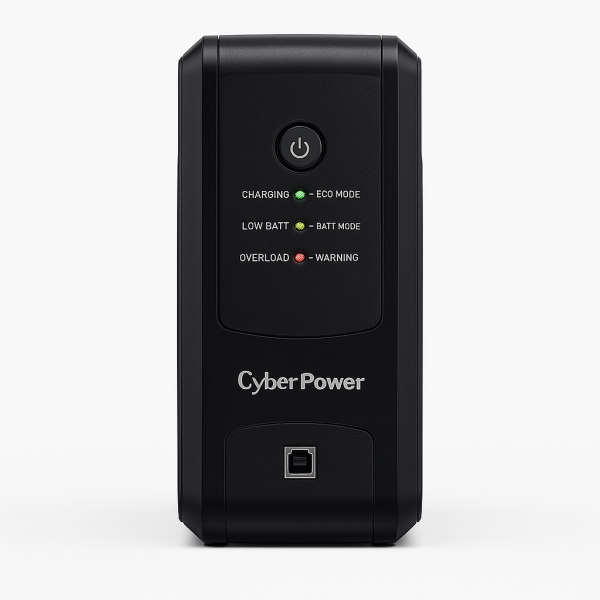 Nobreak CyberPower UT550G 550VA línea interactiva con 8 salidas NEMA y LEDs frontales