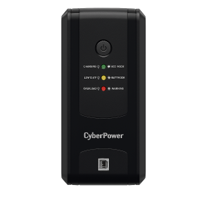 Nobreak CyberPower UT750G 750VA línea interactiva con indicadores LED y botón frontal
