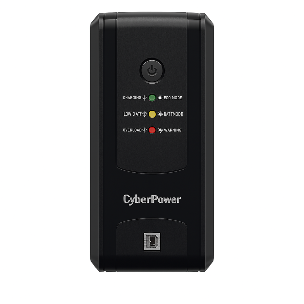 Nobreak CyberPower UT750G 750VA línea interactiva con indicadores LED y botón frontal