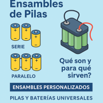 🔋 Ensambles de pilas: ¿Qué son y para qué sirven?
