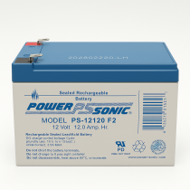 Batería sellada Power Sonic PS-12120F2 12V 12Ah AGM – Terminal F2