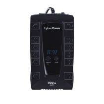 Nobreak CyberPower AVRG750LCD 750VA / 450W Línea Interactiva con AVR, 12 Salidas NEMA, Compacto, LCD