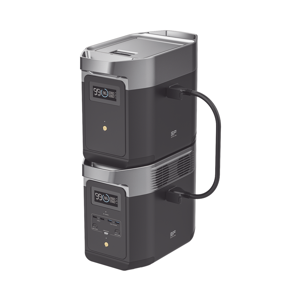 EcoFlow DELTA 2 Smart Extra Battery EFD330 – Batería de expansión 1024 Wh LiFePO₄ (no incluye estación)