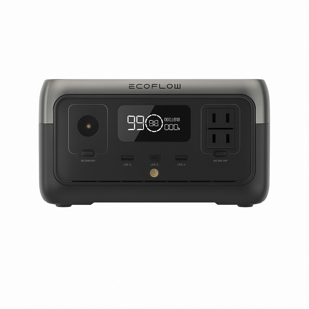 EcoFlow River 2 | Estación de Energía Portátil 256Wh Litio.