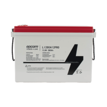 Batería LiFePO4 12V 280Ah Epcom LI280A12PRO 3584Wh para Energía Solar y Respaldo