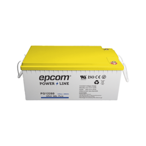 batería de gel 12v 200ah opzv pg12200 para energía solar