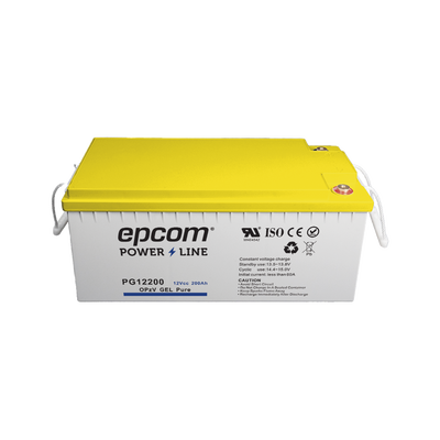 Batería de Gel 12V 200Ah OPzV PG12200 de Ciclo Profundo para Energía Solar y Respaldo