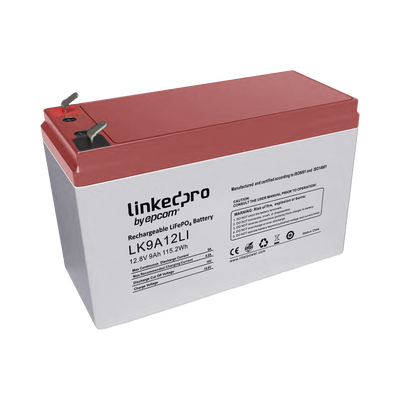 Batería de Litio 12.8 Vcc 9 Ah LiFePO4 2000 Ciclos para UPS