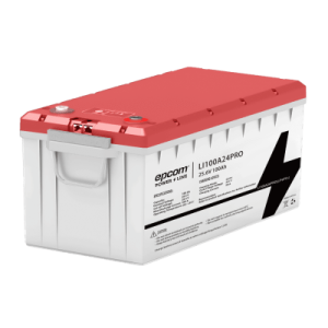 Batería LI100A24PRO LiFePO4 24V 100Ah Epcom LI100A24PRO 2560Wh con BMS para energía solar y UPS