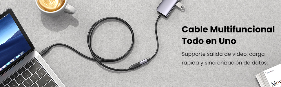 Cable USB-C 10387 UGREEN 3.1 Gen 2 para carga rápida y datos - Image 3
