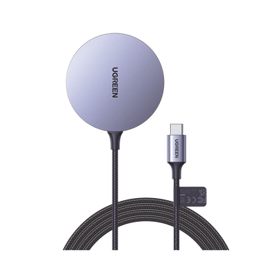 Cargador Inalámbrico Magnético 15W Magsafe Qi Certificado MFM