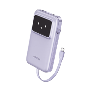 Power Bank Serie Uno 10000mAh 30W con Cable USB-C y Pantalla