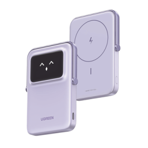 Power Bank Serie UNO Inalámbrico 10000mAh Carga Rápida USB-C Purple