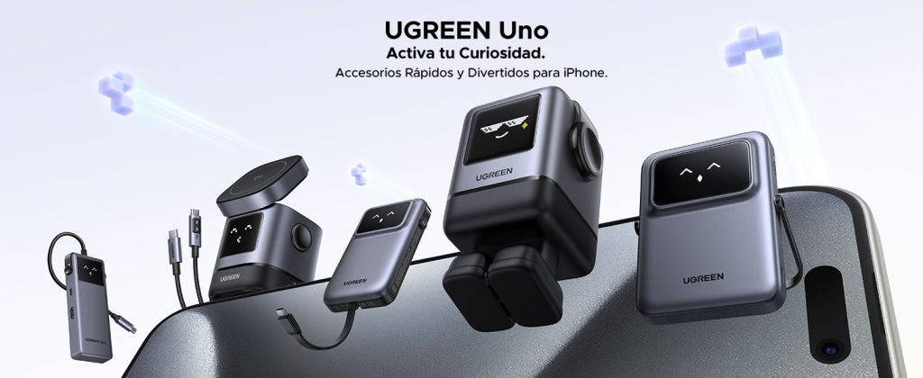 Cargador múltiple 45514B UGREEN GaN 100W con 4 puertos rápidos