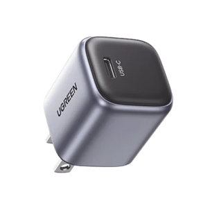 Cargador GaN 20W 55527 de UGREEN con USB-C rápido y compacto