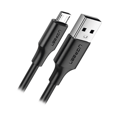 Cable USB-A a Micro USB 60136 UGREEN de 1 metro con carga rápida 18W