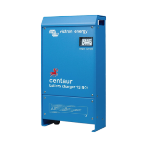 Cargador de baterías 12V 50A CC12/50 de Victron Energy para bancos 200-500 Ah