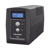 UPS OM750ATLCD de CYBERPOWER de línea interactivacon regulador de voltaje