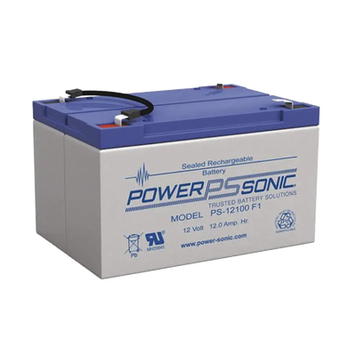 Batería AGM 12V PS-12100-F1 Power Sonic Para No Breaks  12AH