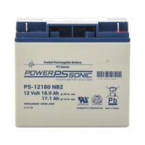 Batería AGM 12V PS-12180-NB2 Power Sonic para respaldo hogar