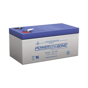 Batería AGM 12V PS-1230-F1 Power Sonic Terminal F1 3.4AH