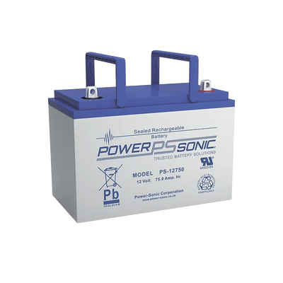 Batería AGM 12V PS-12750-T6 Power Sonic para respaldo 78.6AH