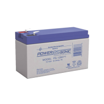 Batería AGM 12V 8AH PS-1280-F1 Power Sonic para respaldo