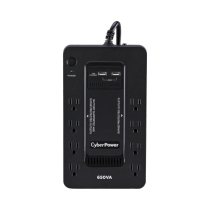 UPS Standby SX650U de CYBERPOWER con 650VA para respaldo hogar