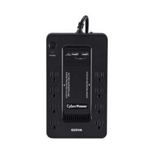 UPS Standby SX650U de CYBERPOWER con 650VA para respaldo hogar